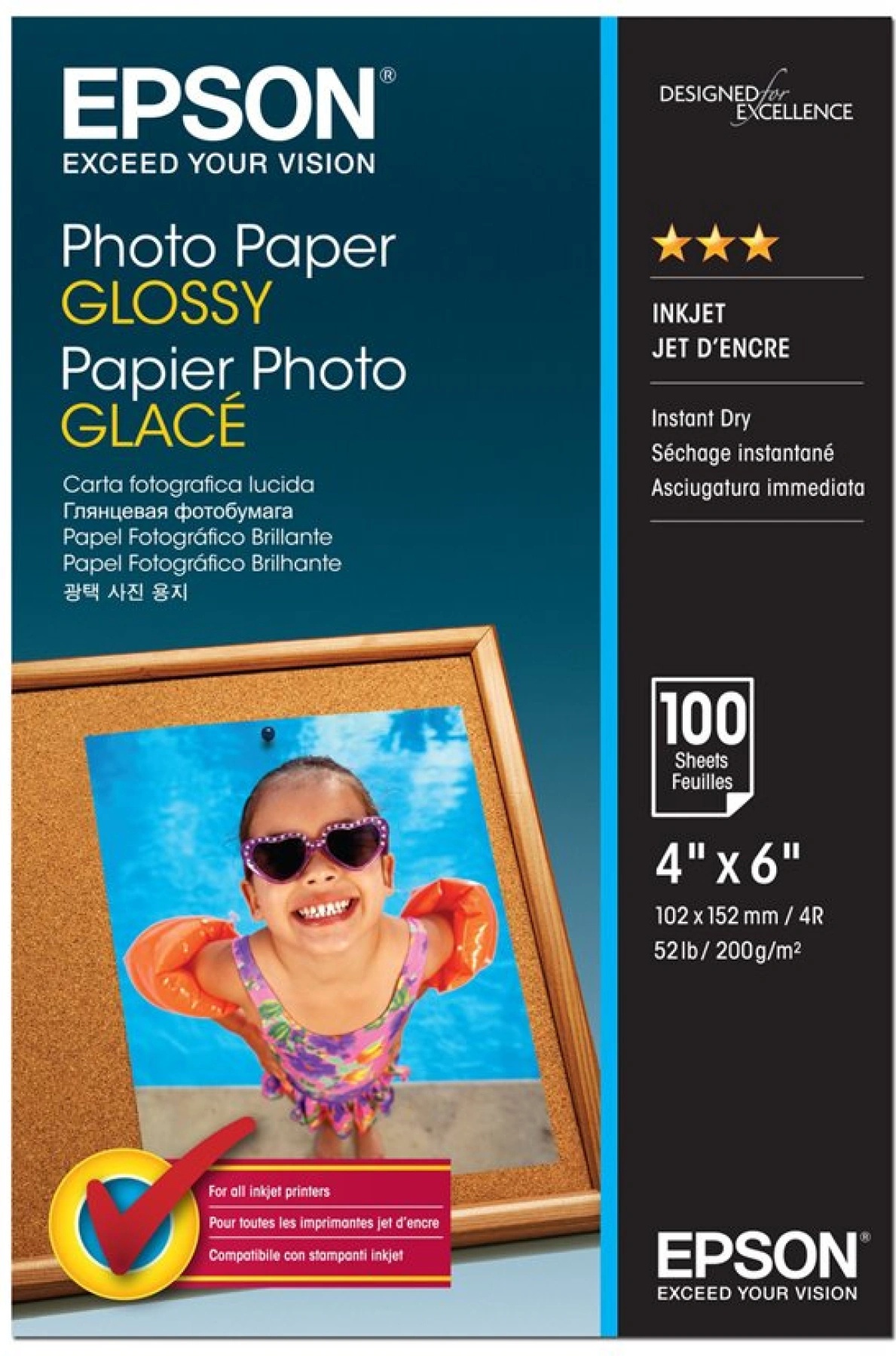 Epson Glossy 10x15 cm/100 C13S042548