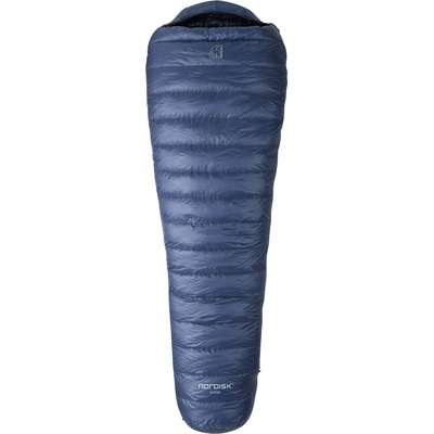Nordisk Синтетичен спален чувал Nordisk Walløe ±0° Mummy Sleeping Bag Down sleeping bag - Mood Indigo Blue (514-1476-0111)