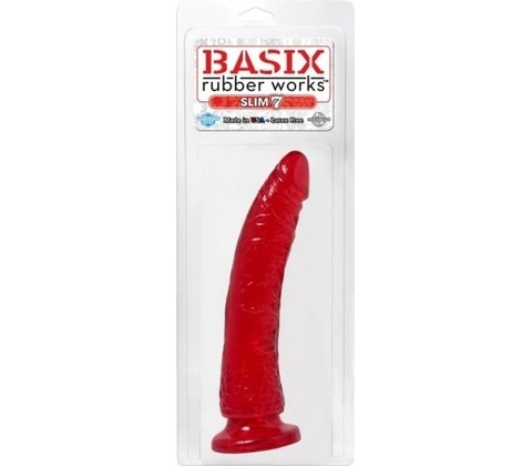 BASIX SLIM 7" DONG RED