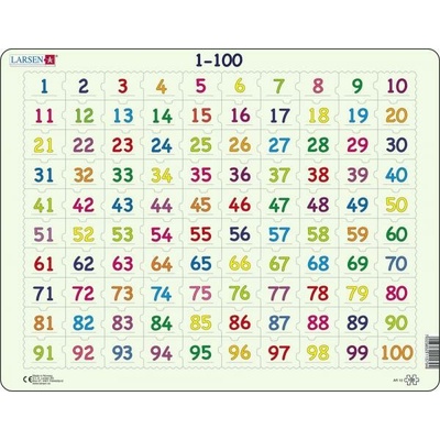 Larsen Maxi Počítáme 100 dílků
