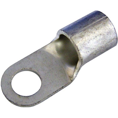 Weidmüller 1494050000 guľaté káblové oko bez izolácie Prierez=10 mm² Ø otvoru=4.5 mm neizolované 100 ks Piece