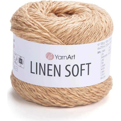 YarnArt Linen Soft 7305 světle karamelová