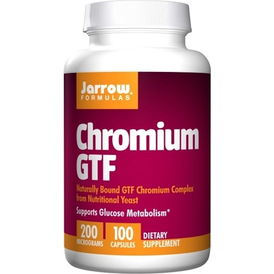Jarrow Formulas Chromium GTF 200 mcg [100 капсули]
