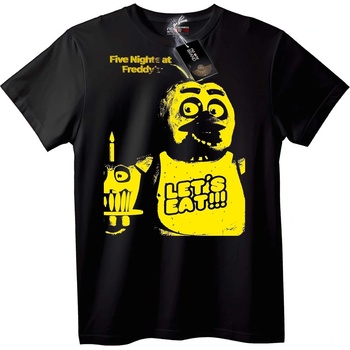 NOONEBRAND Тениска FNAF Да похапнем - M, White