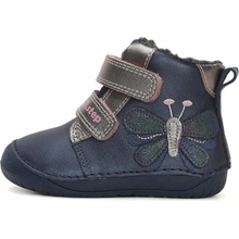 D.D.Step dívčí zimní barefoot boty W070-42522