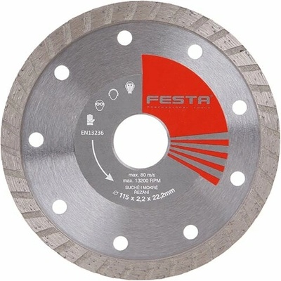 kotúč diamantový 115mm FESTA TURBO