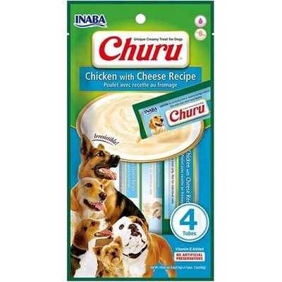 Inaba Churu Pyré dog Kura so syrom 4 tuby 56 g
