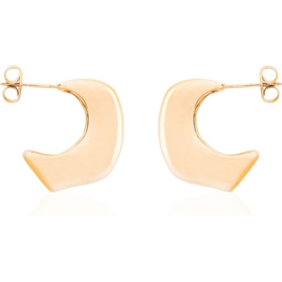 Franco Bene Pokroucené náušnice pozlacené 1580