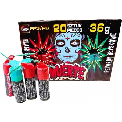 Petardy MUERTE red 20 ks