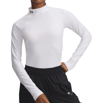Under Armour CG AUTHENTICS MOCKNECK W 1368702-100 bílá – Zboží Dáma