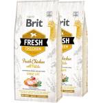 Brit Fresh Chicken with Potato Adult Great Life 2 x 12 кг