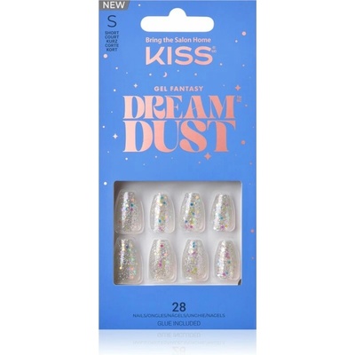 KISS Dream Dust Gel Fantasy umelé nechty Mood Dust 28 ks