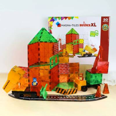 Magna-Tiles Magnetická stavebnica Fire Station 50 ks