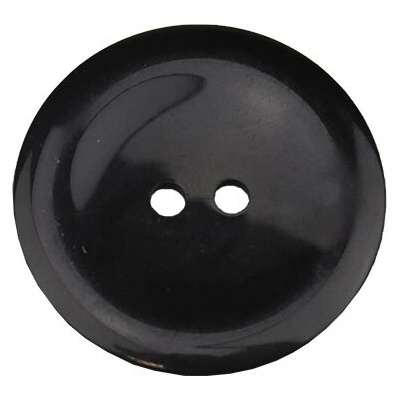 Pro Háčkování Knoflík kulatý plast 25 mm, černý