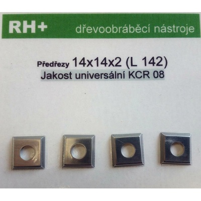 Rh+ Ceratizit žiletka L142 předřez universální (HC 05 / KCR 08) v blistru o 4ks S359802