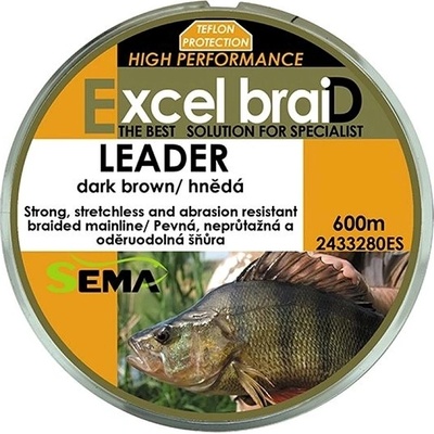 Sema Šnúra Leader Hnedá 600m 18,2kg