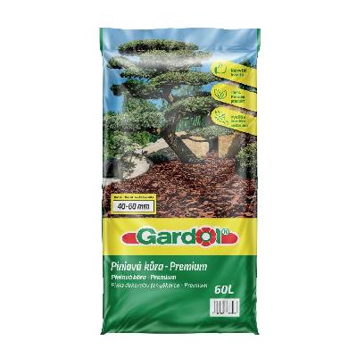 Gardol Dekoračný mulč Píniová kôra, 60 l, 40–60 mm, 150292