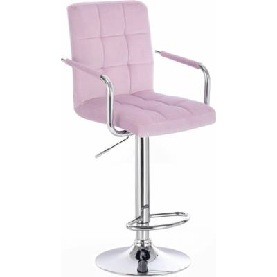 LuxuryForm Design Verona Velur na striebornom tanieri levanduľa