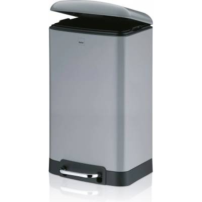 Kela Кош за отпадъци с педал Davino - светло сив - 30 л (KELA 10907)