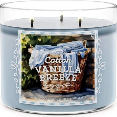 Goose Creek Candle Cotton Vanilla Breeze 411 g