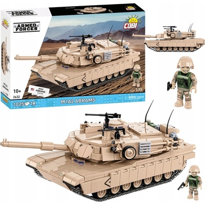 Cobi 2632 Armed Forces M1A2 Abrams, 1:35, 1025 k, 1 f