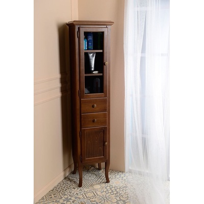Sapho RETRO vysoka skrinka 40x170x36cm, buk, ľavá