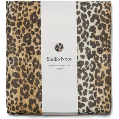 Studio Noos Swaddle zavinovačka Print Large Leopard