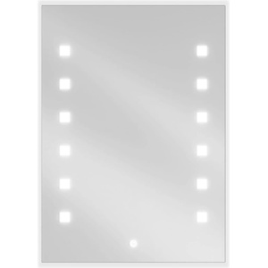 Mexen Ner огледало за баня с подсветка 50 x 70 см, LED 6000K, анти-пара - 9809-050-070-611-00 (9809-050-070-611-00)