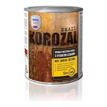 Slovlak Korozal email 10kg Čierny