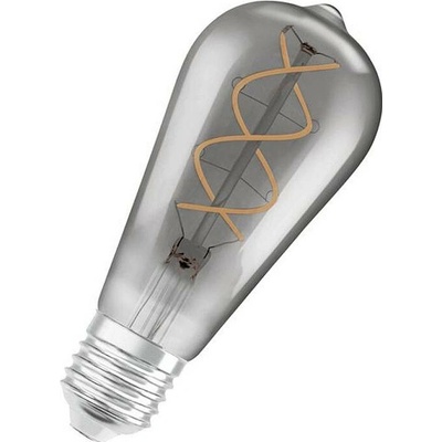 Osram LED žárovka Vintage 1906 E27 5W/818 FILAMENT SMOKE EDISON SPIRAL BLACK