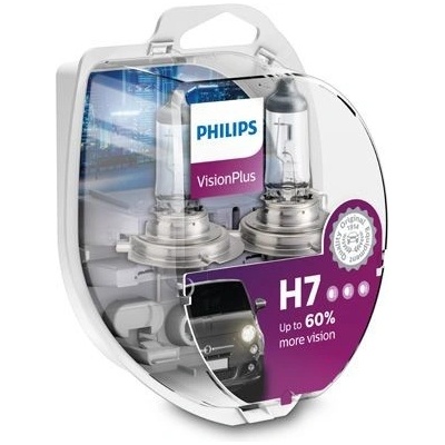 Philips VisionPlus H7 PX26d 12V 55W 12972VPS2 2ks