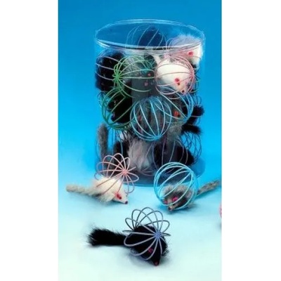 Nobby Играчка за котка мишка в телена топка nobby Германия 72206