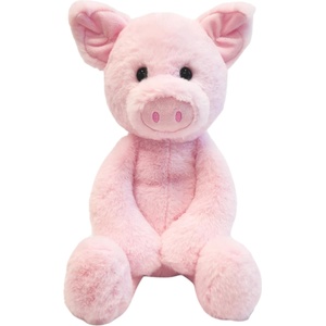 World's Softest Plush Плюшена играчка World's Softest Plush - Прасе, розово, 41 cm (WS04026) - baby