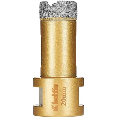 Vrták diamantový korunkový, závit M14 do uhlovej brúsky priemer 20 mm, GEKO