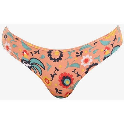 Dedoles Veselé dámske nohavičky brazilky Folkový kohúty D W UN BL C C 135