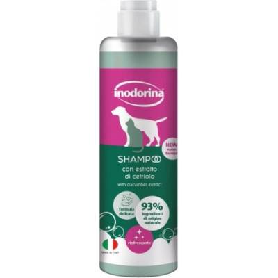 INODORINA Shampoo with Cucumber Extract - Освежаващ шампоан за кучета и котки, обогатен с екстракт от краставица, 250 мл - 24.5. 11