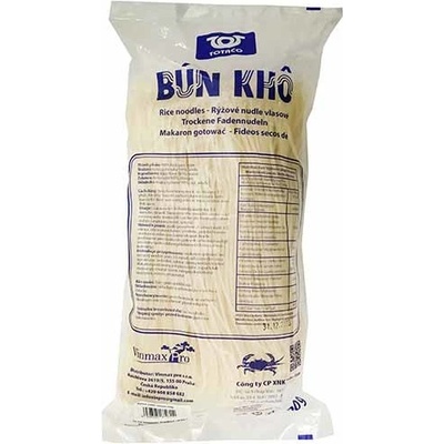 Totaco Bun Kho Rýžové Nudle 1,3mm 0,5 kg