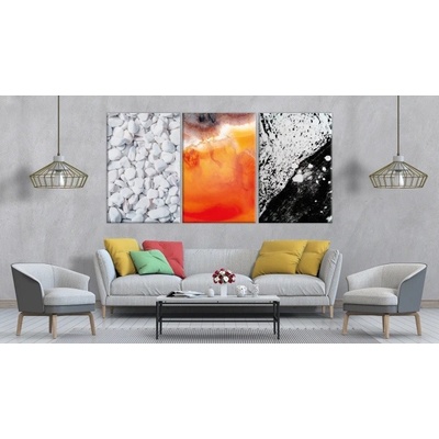 Divio Třídílný obraz na plátně, vzor 41561 Velikost: 60x120 cm