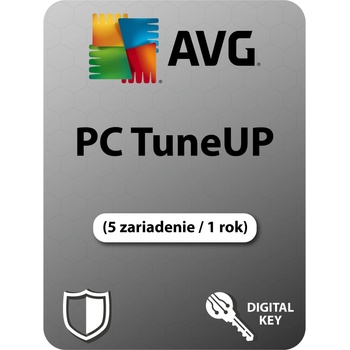 AVG PC Tuneup pro 5 PC, 1 rok