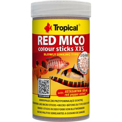 Tropical Red Mico Colour Sticks XXS 250 ml