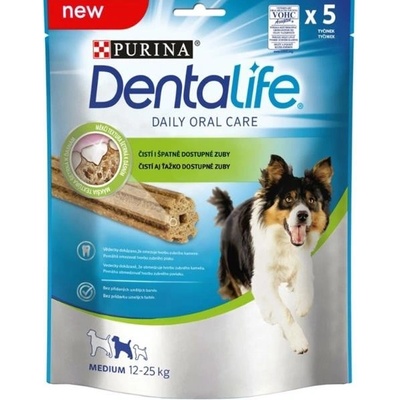 Purina DentaLife Medium 15-25kg 5 tyčinek