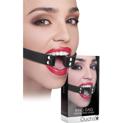 Ouch Roubík Ring Gag - Black