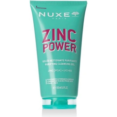 NUXE Zinc Power Purifying Cleansing Gel почистващ гел за лице 150 ml унисекс