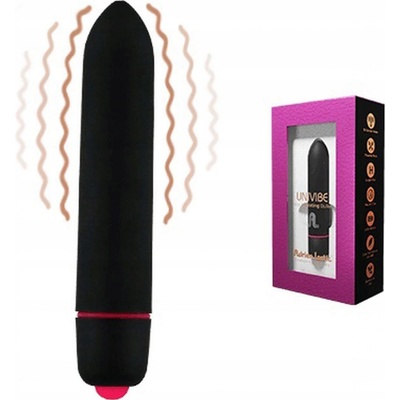 Adrien Lastic Univibe Mini Vibrating Bullet Black