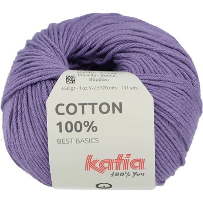 Katia Cotton 100% fialová 25