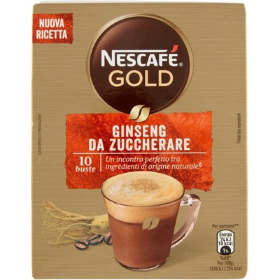 Nescafé instantná káva ženšen vo vreckách 10 ks