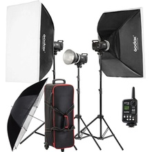 Godox Sada Godox MS300-D, 3x blesk MS300 300Ws s příslušenstvím