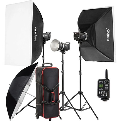 Godox Sada Godox MS300-D, 3x blesk MS300 300Ws s příslušenstvím – Zbozi.Blesk.cz