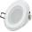 Led луничка за вграждане - кръг, 6w бяла светлина с led драйвер