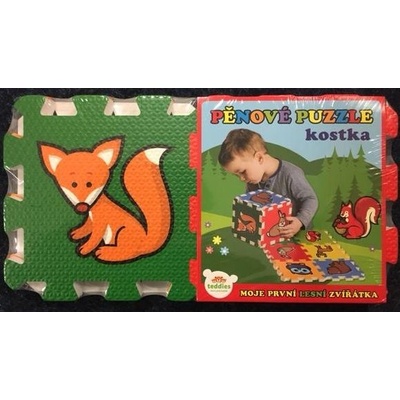 Teddies puzzle Moje první zvířátka 15x15x1 2cm MPZ 6 ks – Zboží Mobilmania